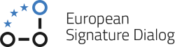 European Signature Dialog logo